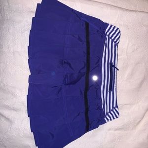 LULULEMON Pacesetter Royal Blue Skirt/Skort